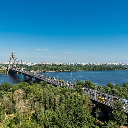 Apartments With Crazy Panoramic View Of The Dniepr Kiev Eksteriør bilde